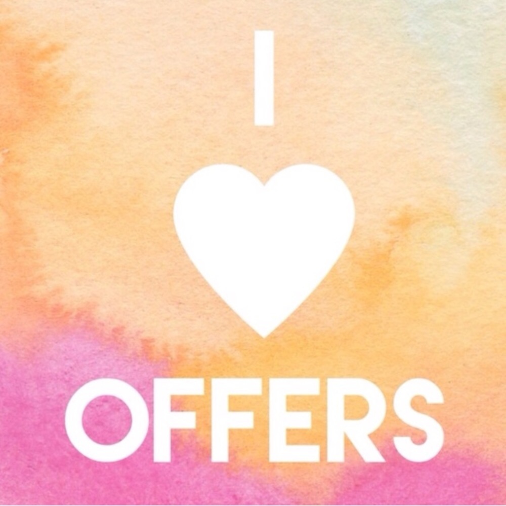 Make me reasonable offers 💕😋✨